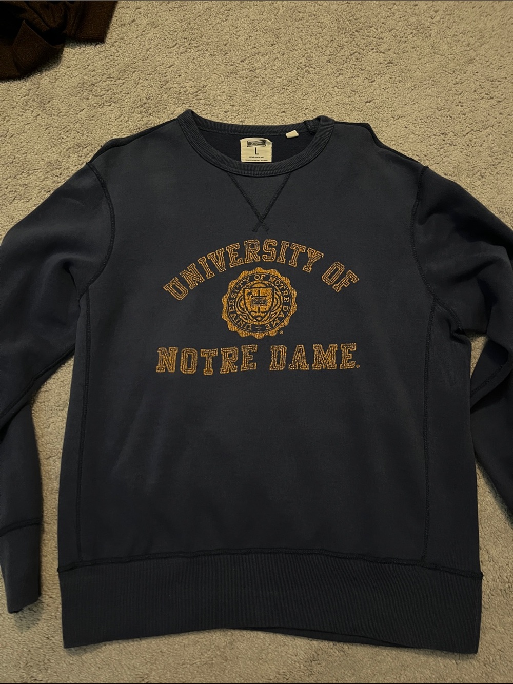Notre Dame sweatshirt